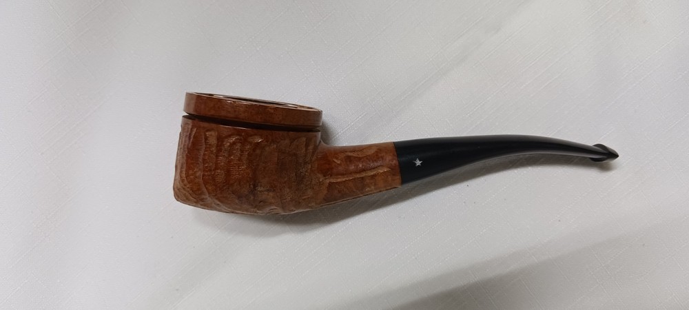 New The Doodler Medium Pot Briar Pipe Rough Surface