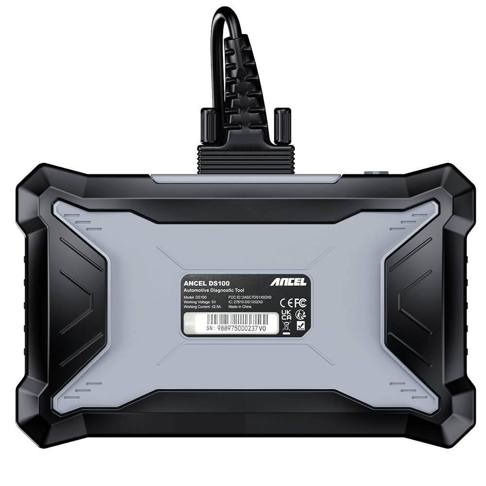 ANCEL DS100 Car Reader OBD2 Scanner Diagnostic Tool Live Data ABS SRS TCM ECM
