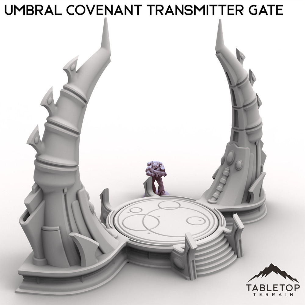Umbral Covenant Transmitter Gate - Space Elves Grimdark Wargaming
