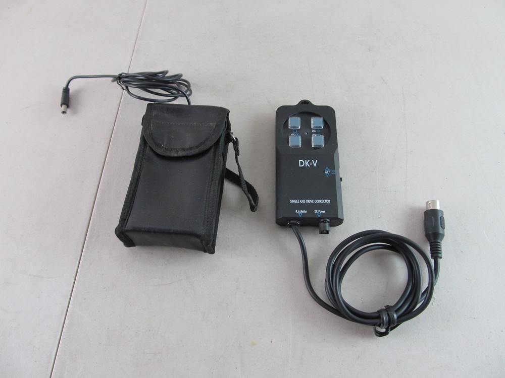 Celestron DK-V Single Axis Motor Drive Corrector Controller + Battery Case