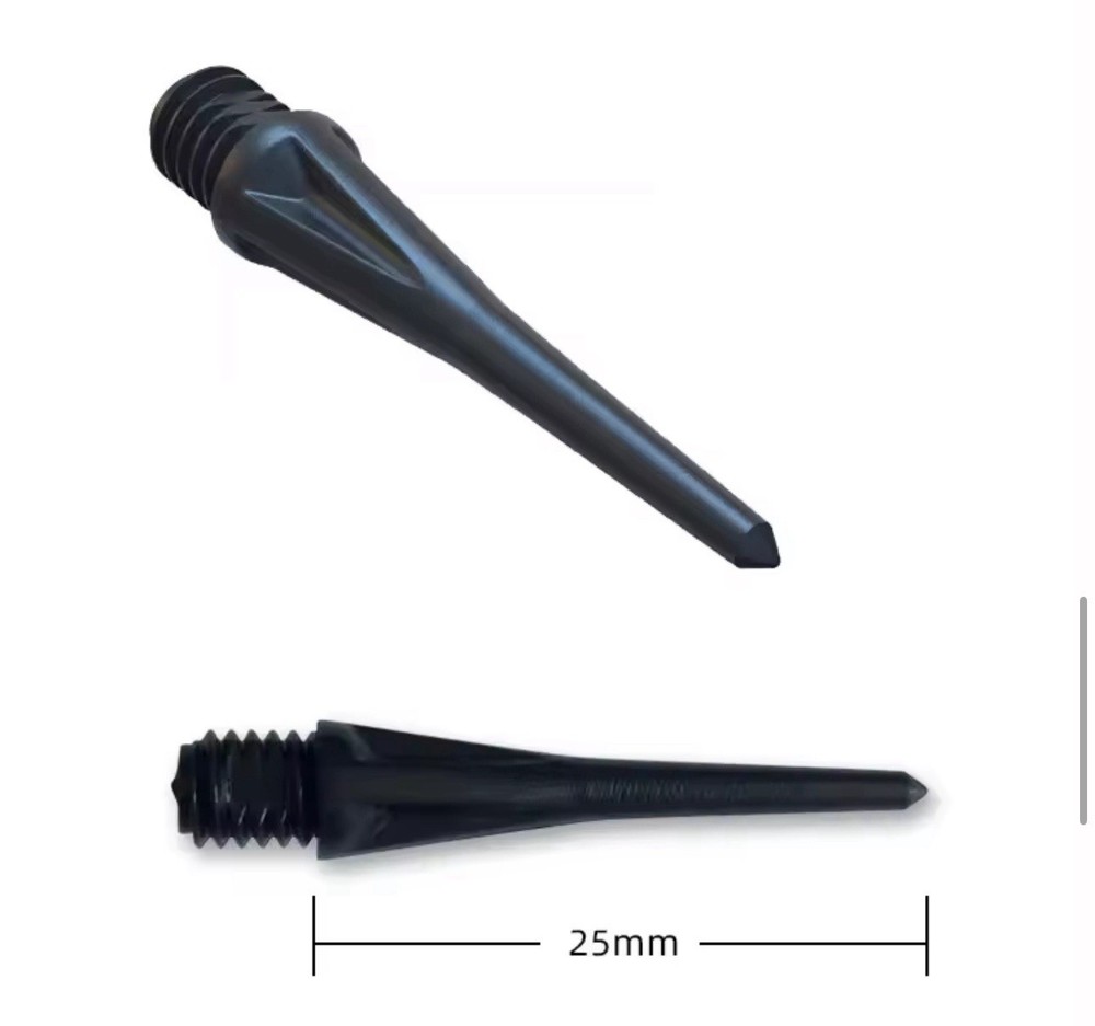 100pcs Soft Tip Dart Points 2BA Plastic Replacement Mixed Colors