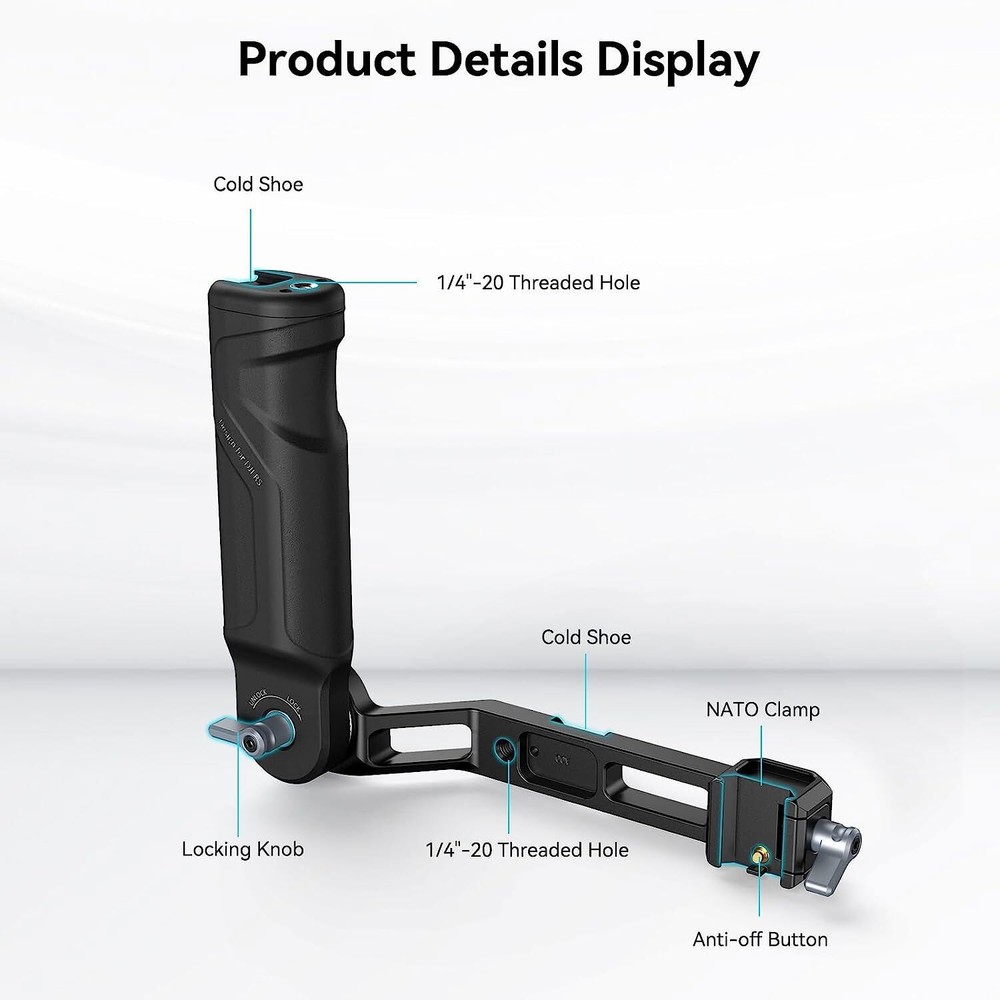 SmallRig RS 3 Mini Adjustable Handle Sling Handgrip for DJI RS 3 Mini Gimbal