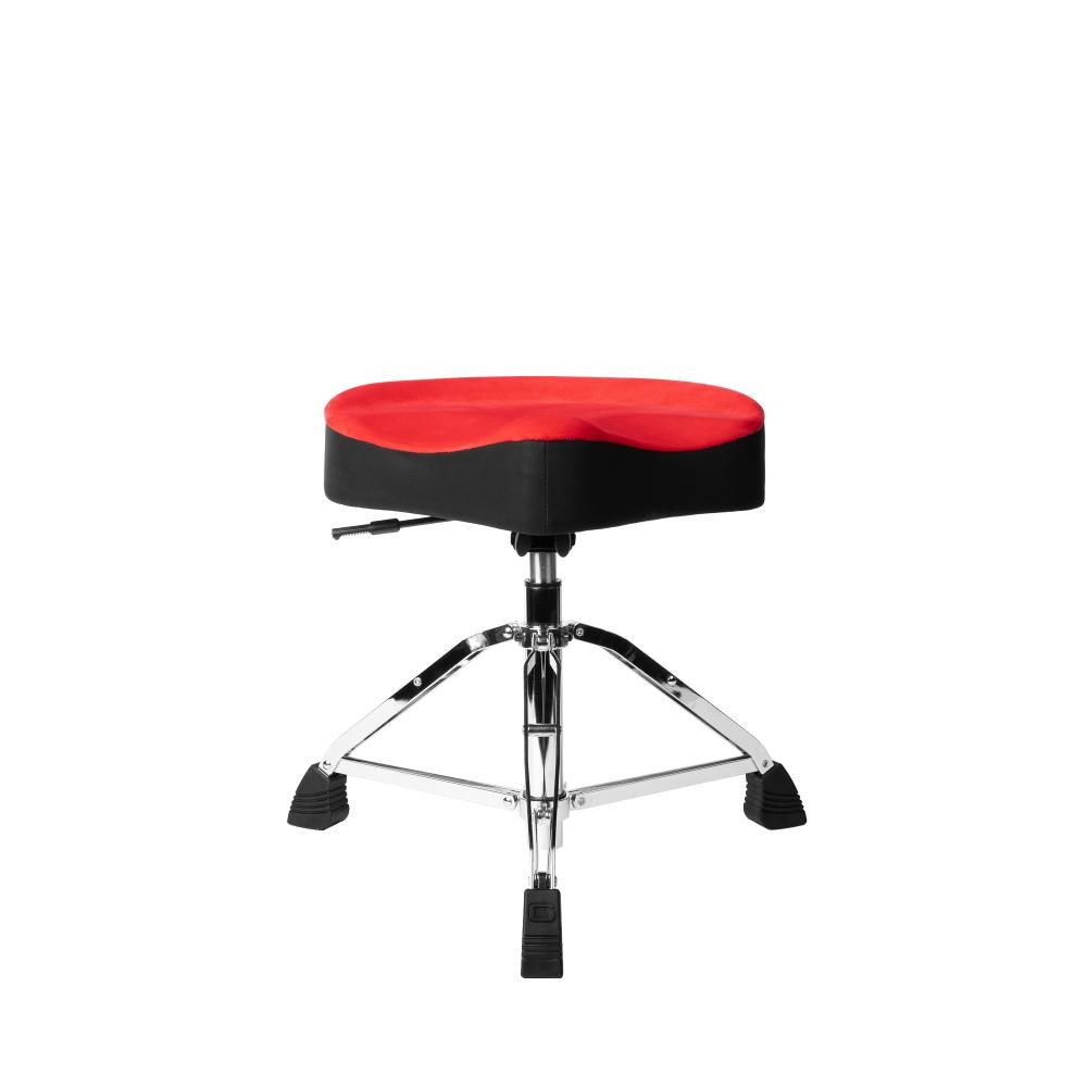 Gator Air Glide Drum Throne Saddle Seat, Red