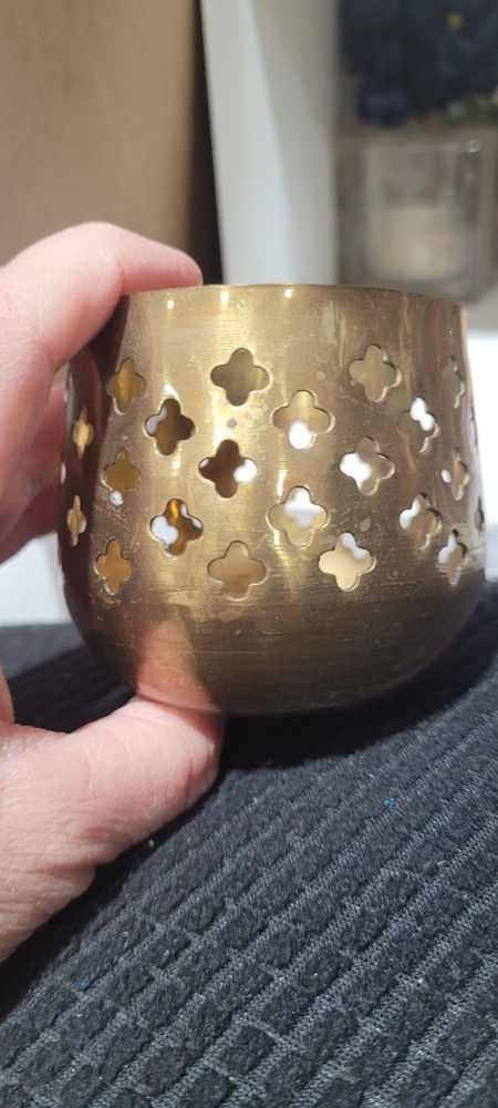 Vintage Brass Incense Holder