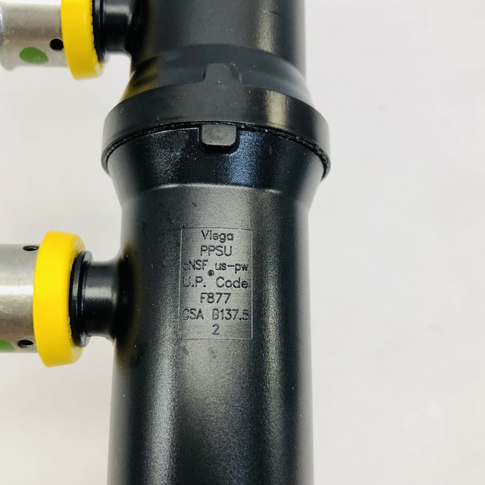 LOT OF 10 PUREFLOW® VIEGA 49004 PRESS MANIFOLD 4: CLOSED X ¾" X ½"