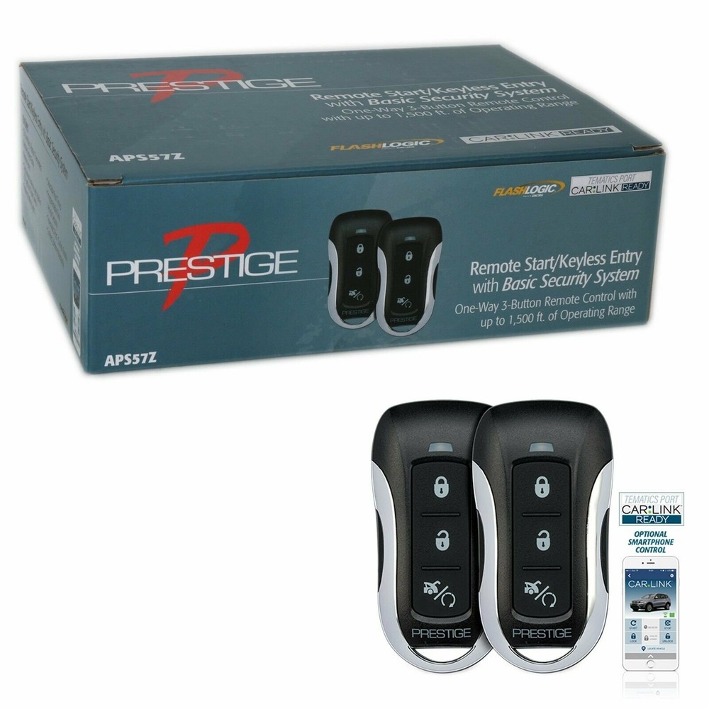 Prestige APS57Z One-Way Remote Start / Keyless Entry with Basic Security System