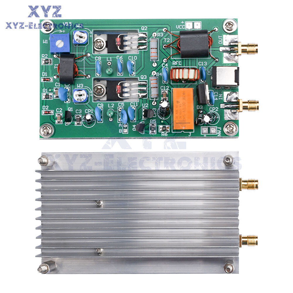 30W Shortwave Power Amplifier Board CW SSB Linear High Frequency Power Amplifier
