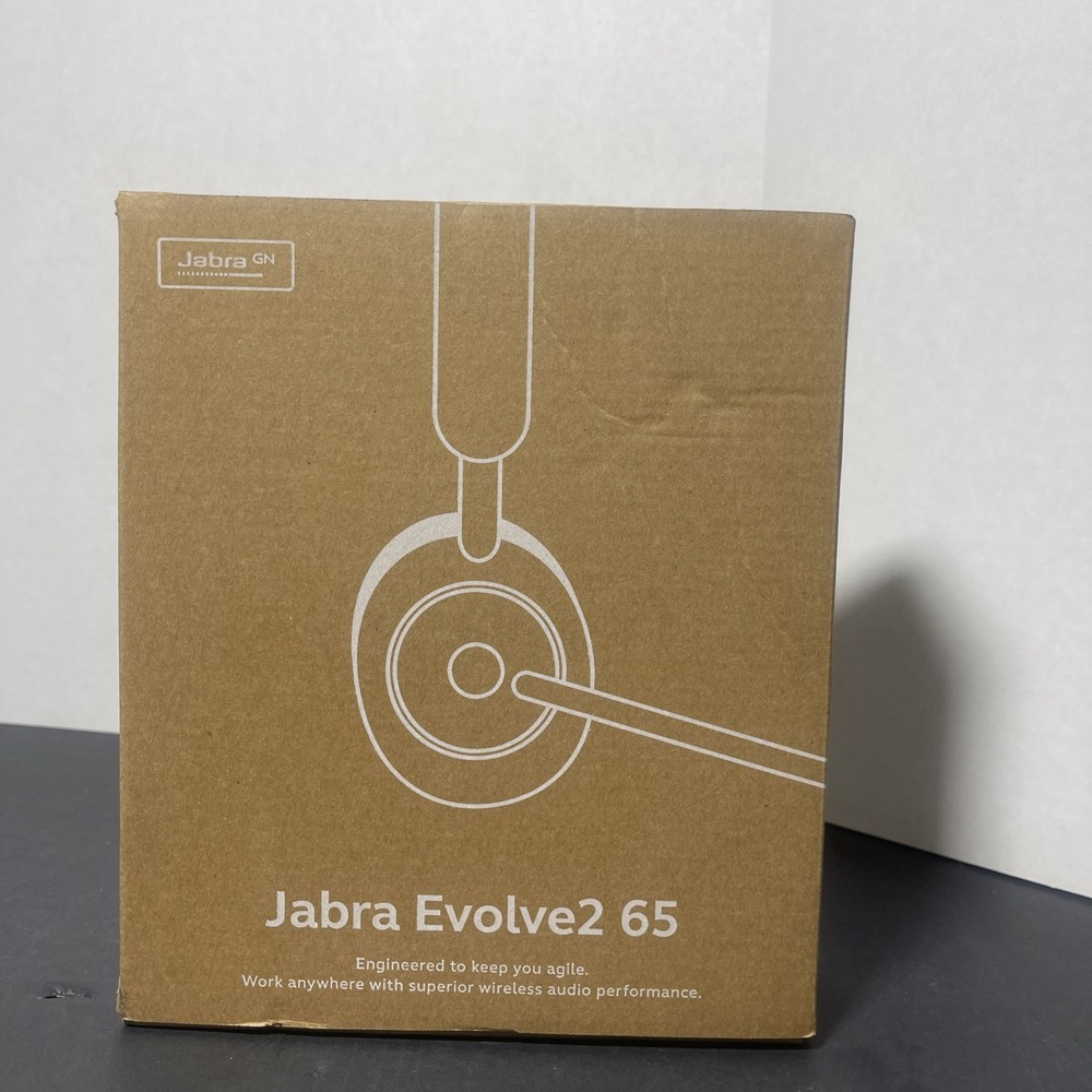 Jabra Evolve2 65 Wireless Headset USB Stereo UC