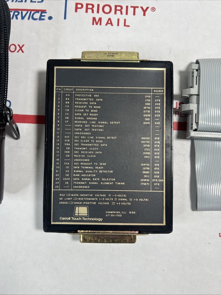 Carroll Touch Technology Multi-Link Adapter 232LT Breakout Box Tester - SAME DAY