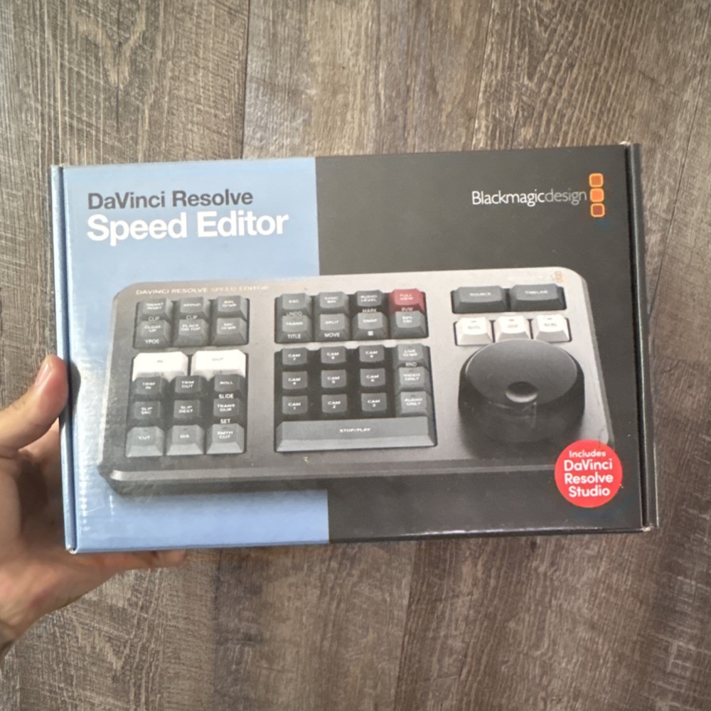 Blackmagic Design DaVinci Resolve Speed Editor Video Editing Controller USB-C