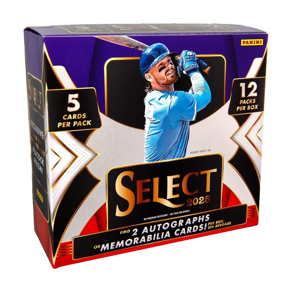 2025 PANINI SELECT BASEBALL HOBBY PREFERRED BOX