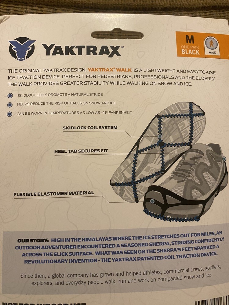 Yaktrax Ice Traction Device