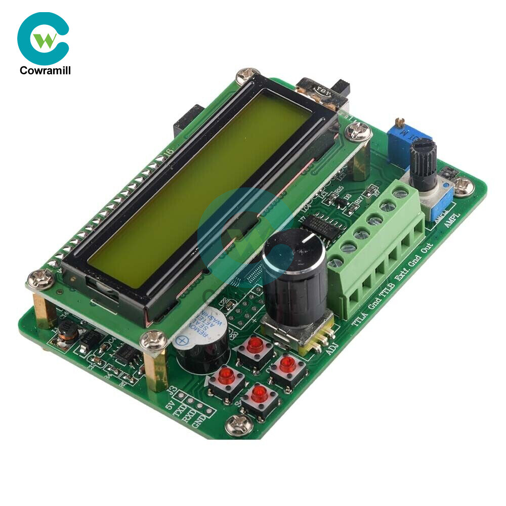 DDS Function 5MHz Signal Generator Module Sine/Triangle/Square Wave TTL Output.