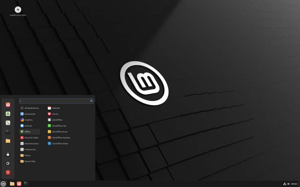 Linux Mint 22.1 Xia Cinnamon x64 32GB USB 3 Linux Bootable Live Install