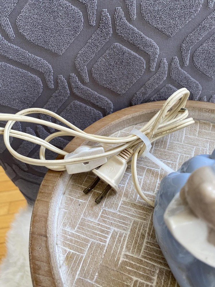 Ceramic Moon and Bear Night Light