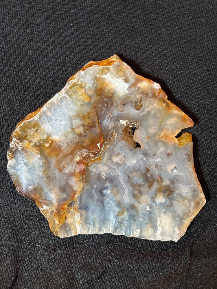 Graveyard Point Plume Agate rock slab lapidary cabbing rough