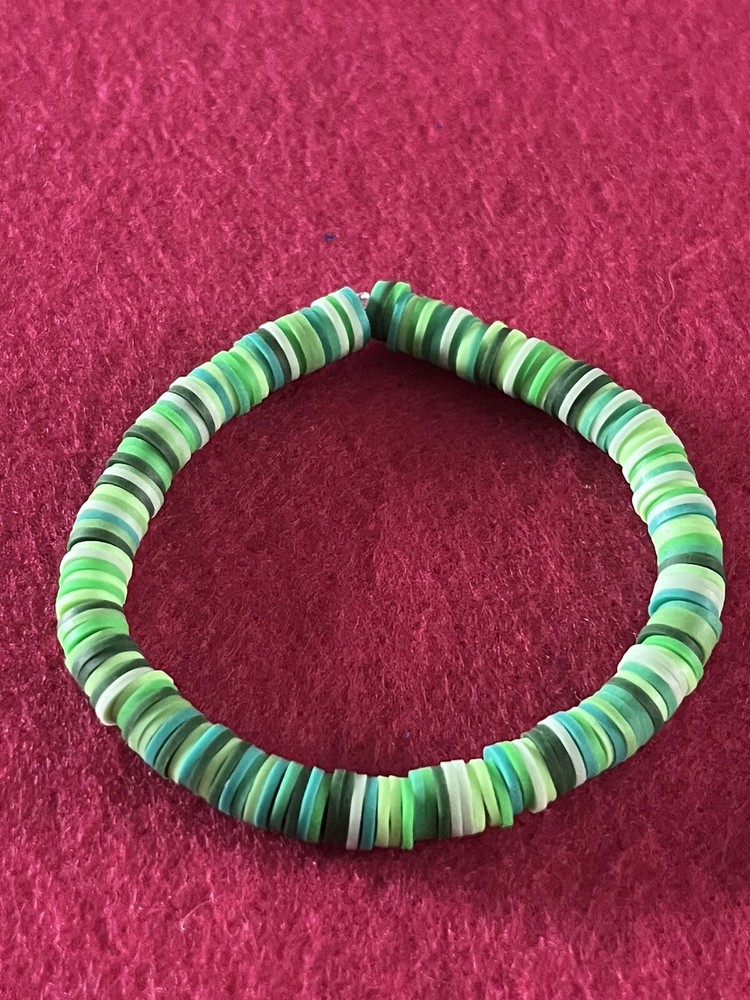 Handmade Clay Bead Bracelets
