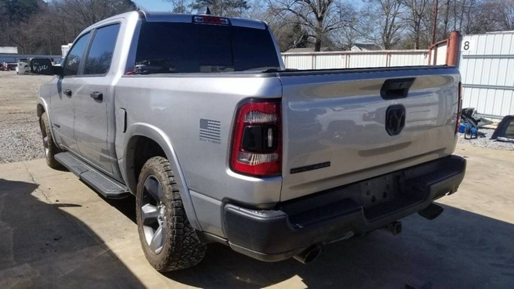 2019-2023 Dodge Ram 1500 Pickup Left Driver Sun Visor Illuminated Black