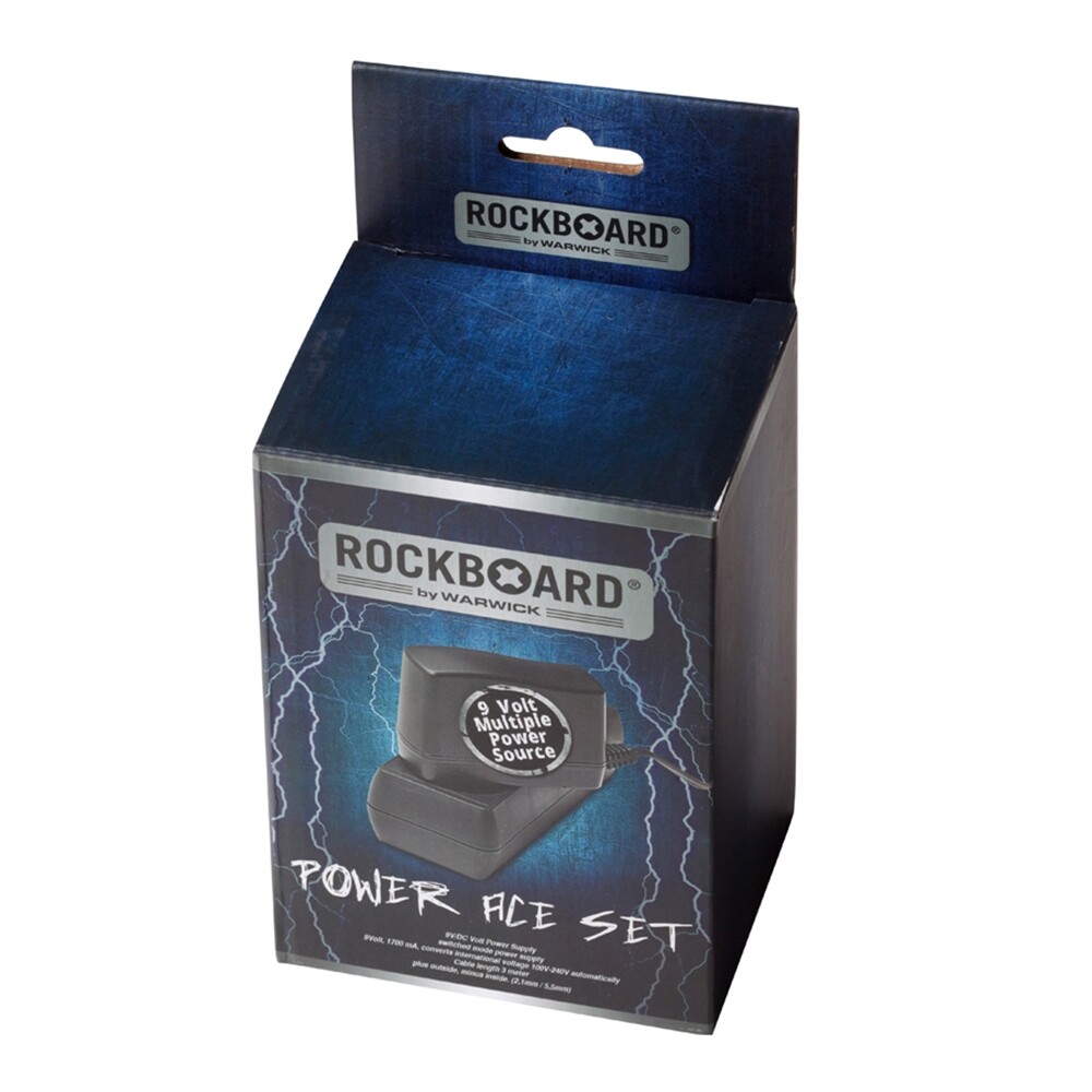 RockBoard by Warwick Power Ace Set for Guitar Effects Pedals