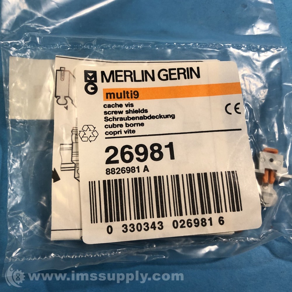 Merlin Gerin 26981 Screw Shields FNFP