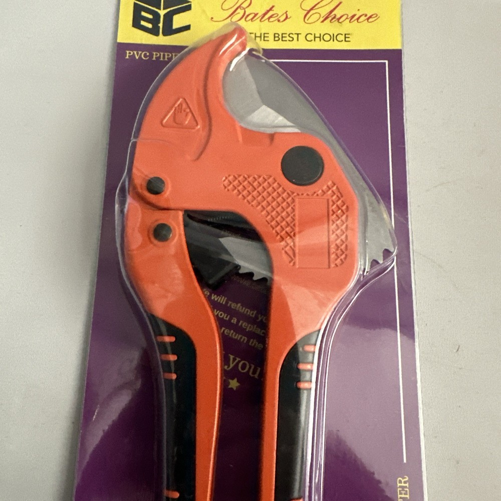 Bates PVC Pipe Cutter Ratcheting Tool New