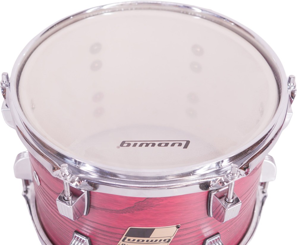 Ludwig BackBeat Elite 10x7 Rack Tom Drum Ruby Grain