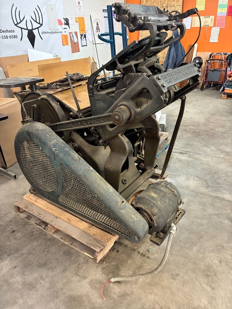Chandler & Price Printing Press