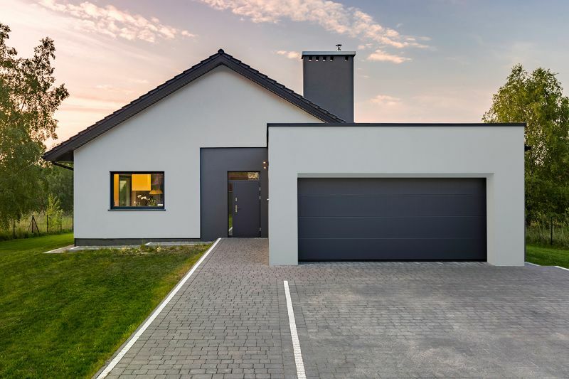 UK PAINT - Textured Masonry Paint - 20L - Dark Grey