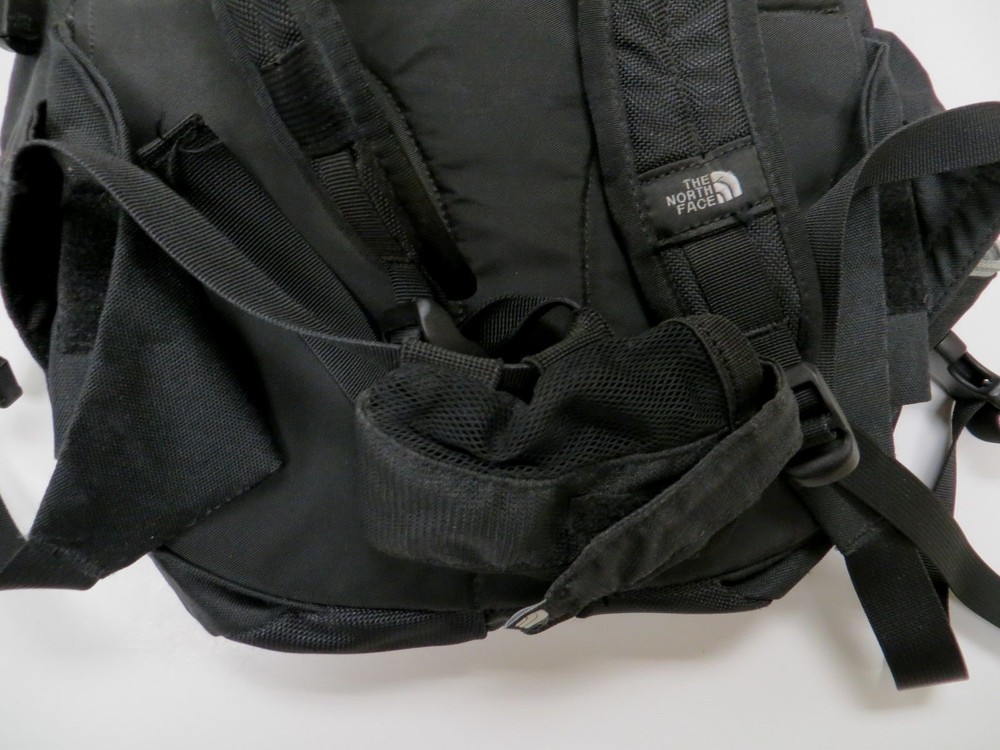 The North Face Backpack Black E001 Day Pack Hiking School Work