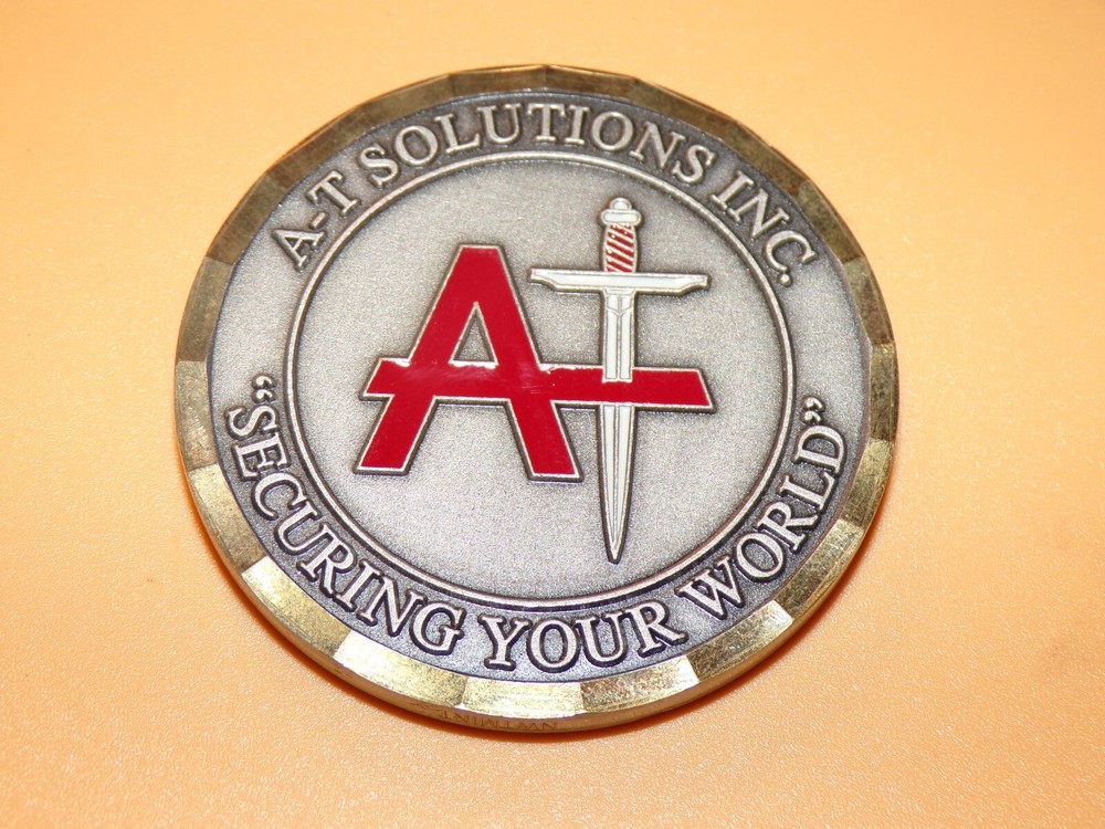 A-T Solutions Inc. Combating Terrorism Contractor Challenge Coin
