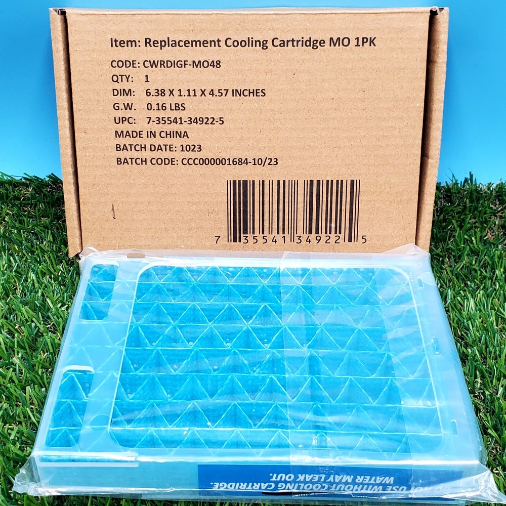 Replacement Water Tank Cooling Cartridge 6.38X1.11X4.57 INCHES CWRDIGF-MO48