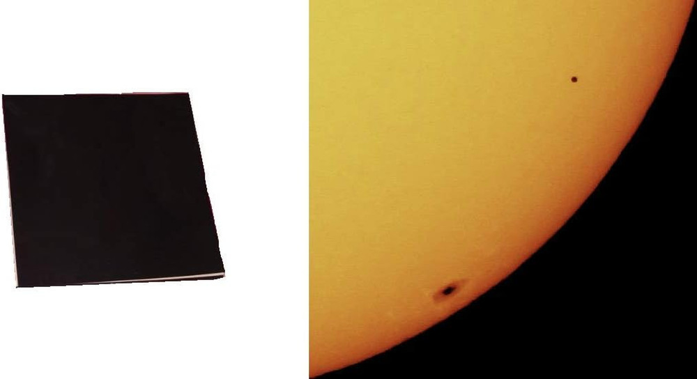4"X4" Solar Filter Sheet for Telescopes, Binoculars and Cameras