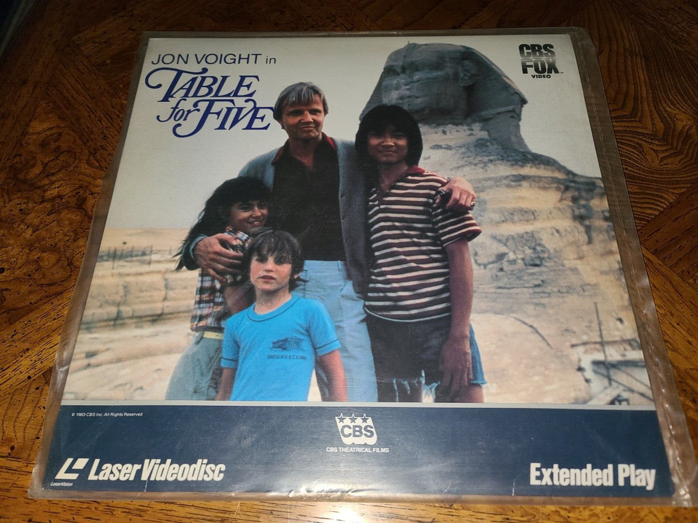 TABLE FOR FIVE Laserdisc Extended Play