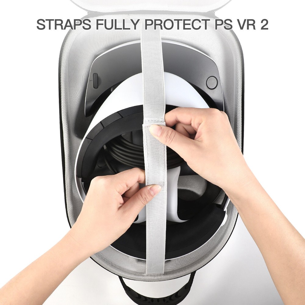 Storage Bag Carrying Case for SONY PS VR 2 Headset Controller Accessories Travel