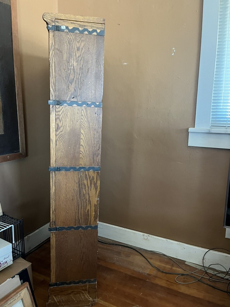 Macey Oak Barrister Bookcase