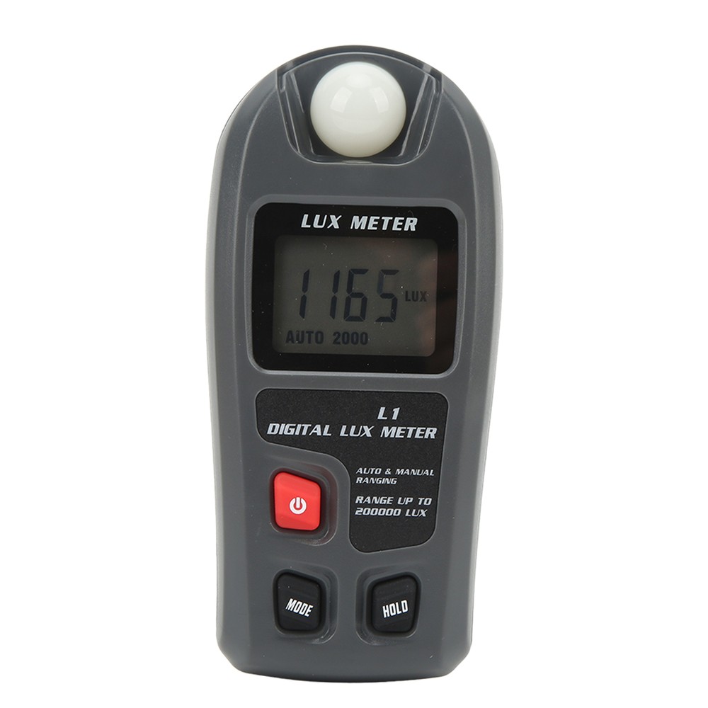 Digital Light Meter Illuminance Tester Luxmeter Illuminometer LCD Display SD0