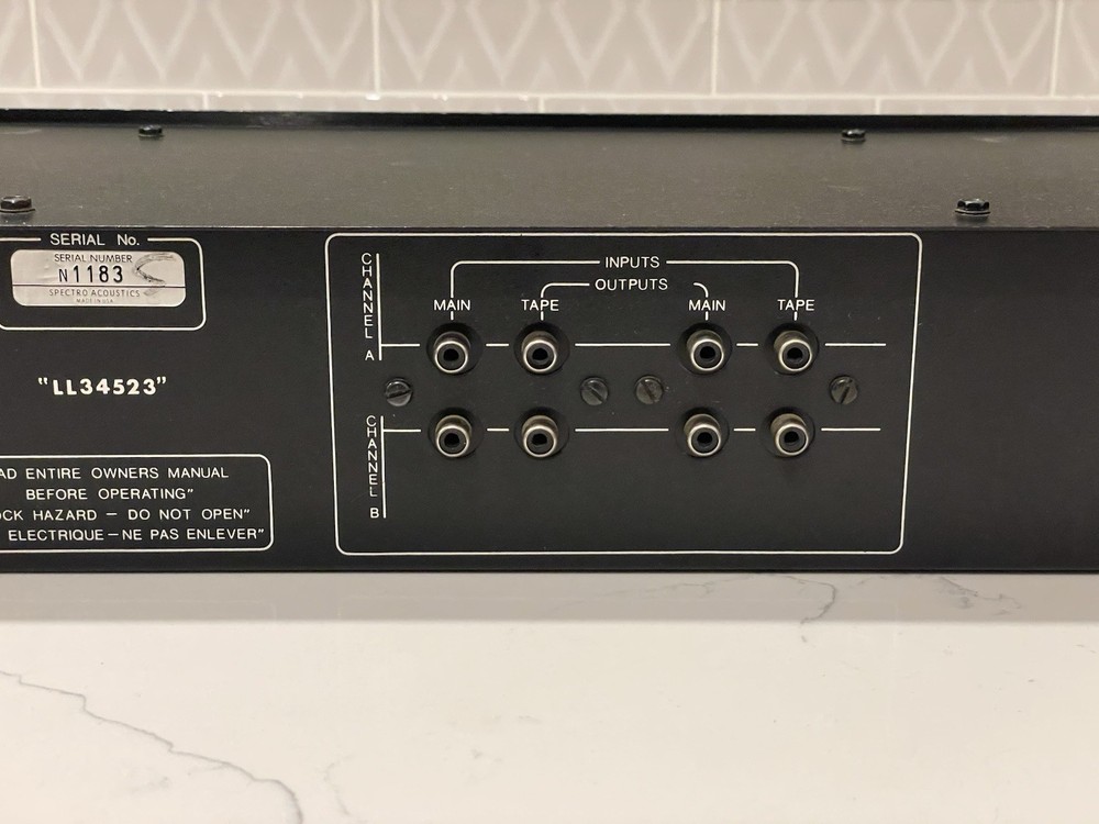*Powers On!* *Unknown condition* Vintage Spectro Acoustics 2102R Equalizer