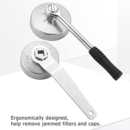 23PCS Oil Filter Removal Tool, Oil Filter Removal Cap Wrench Socket Tool Set