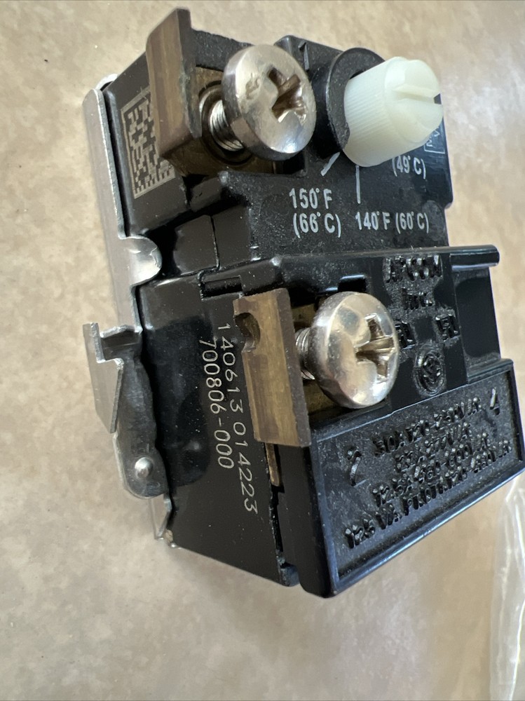 PROPLUS Hi Limit Upper Thermostat THERM-O-DISC 120/480 VAC 48160 NIP And Lower T