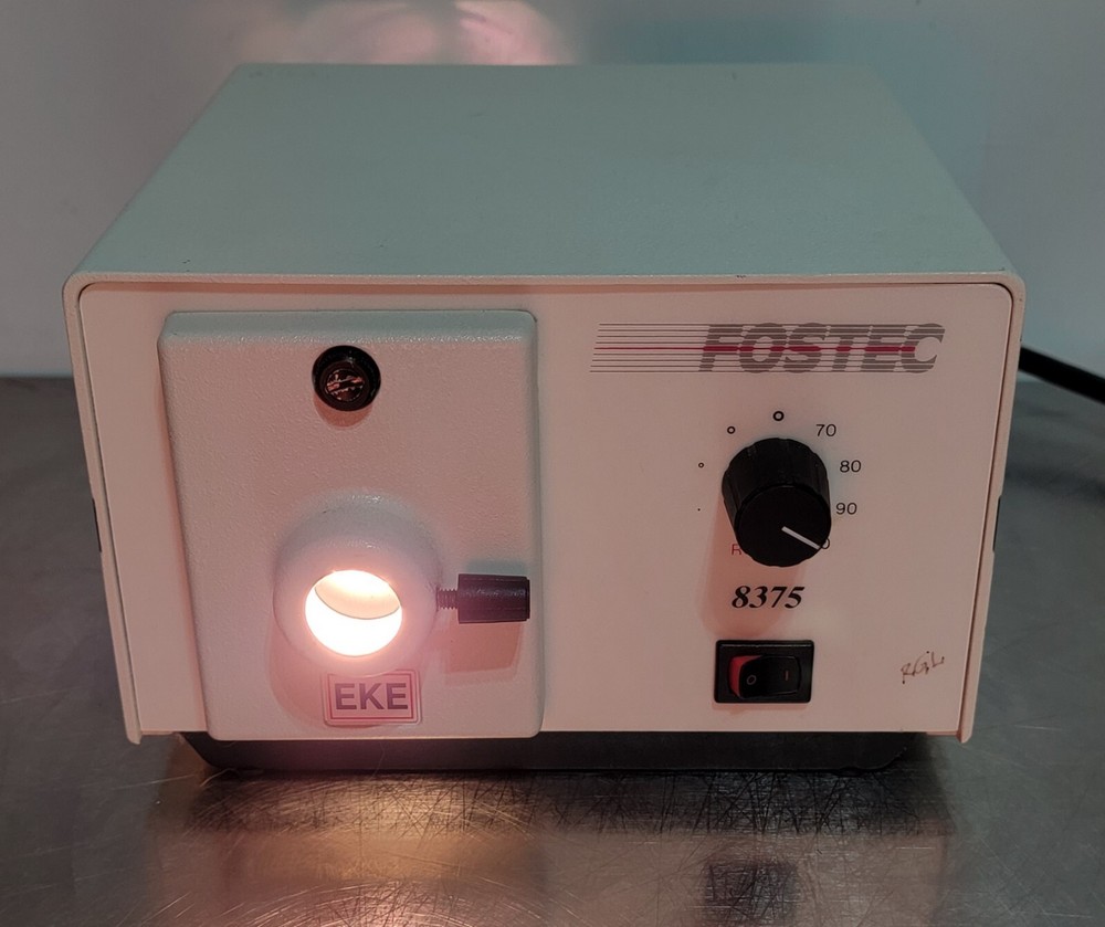 Fostec 8375 EKE Type 8300 Fiber Optic Light Source