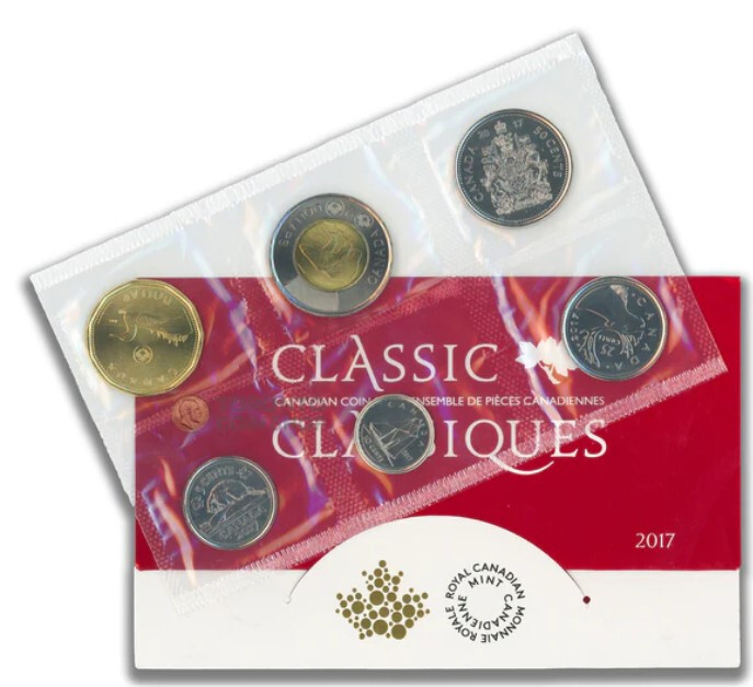 Canada 2017 Classic Uncirculated Coin Set