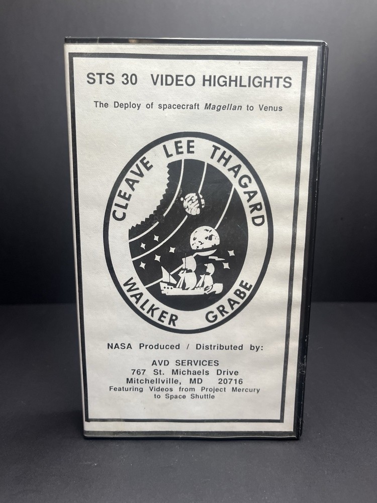 Vintage NASA Space Shuttle Program Video: STS-30 Deploy Of Spacecraft Magellan