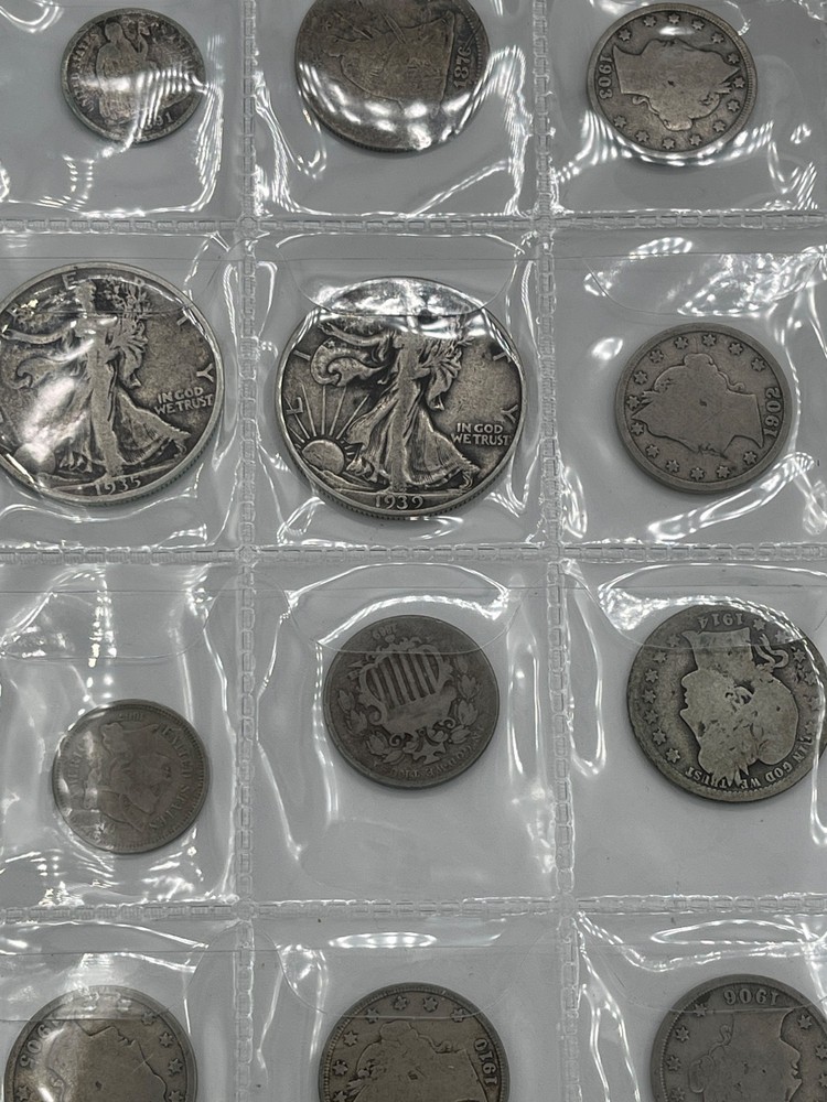 U.S. Silver Coin Lot Plus Nickels