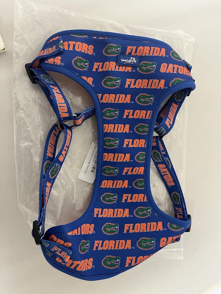 NCAA Adjustable Officially Licensed Dog Step-in Harness Medium Florida Gators