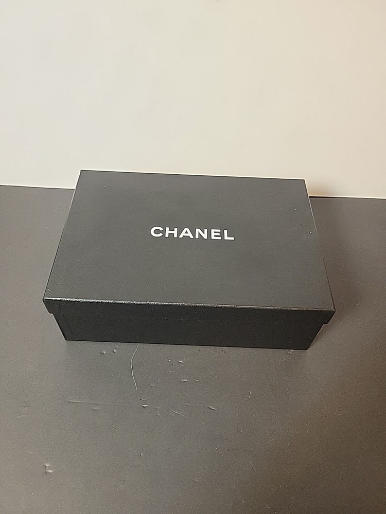 Authentic Chanel Empty Storage Box 11” x 8” x 4” For Chanel Mules