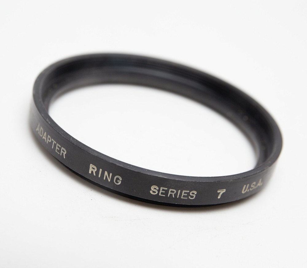 53.5mm Fine Thread Tiffen Series VII (7) Adapter Filter Holder & Retaining Ring