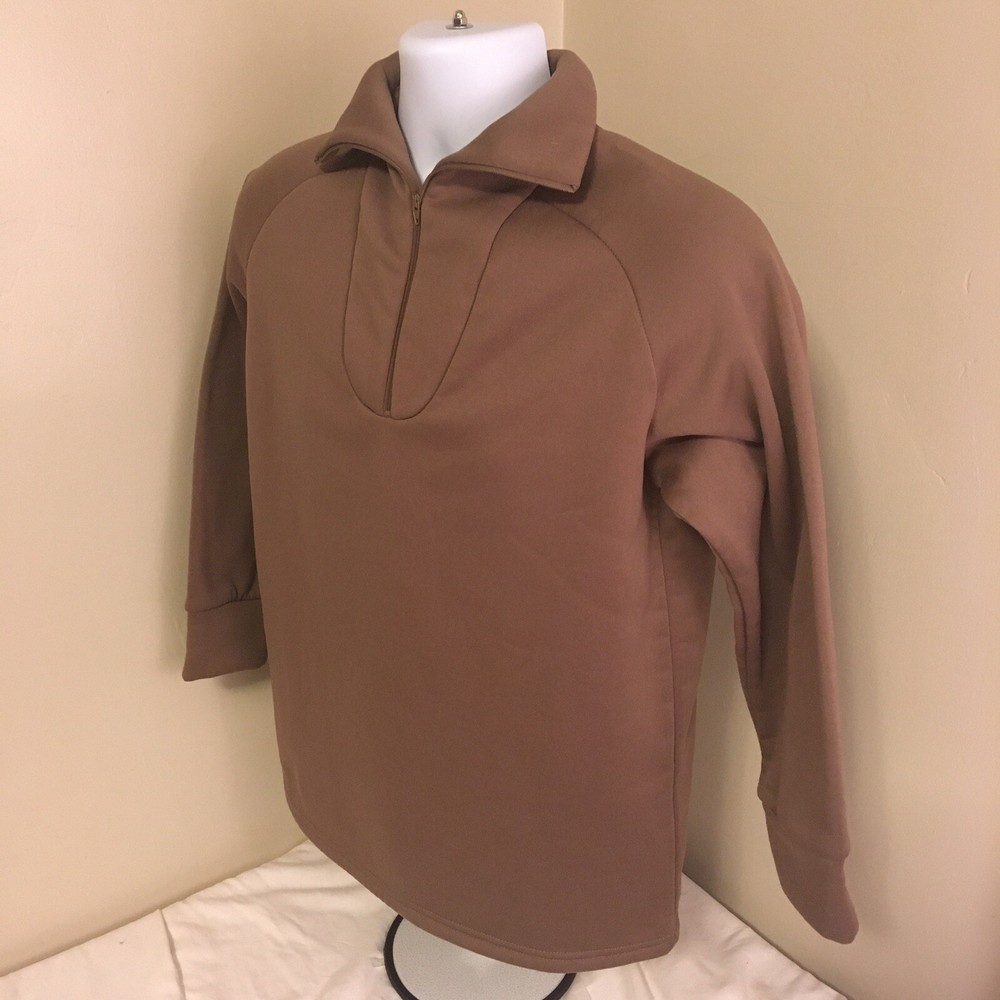 USGI Undershirt Cold Weather Brown Small Polypro Polypropylene Free Shipping!