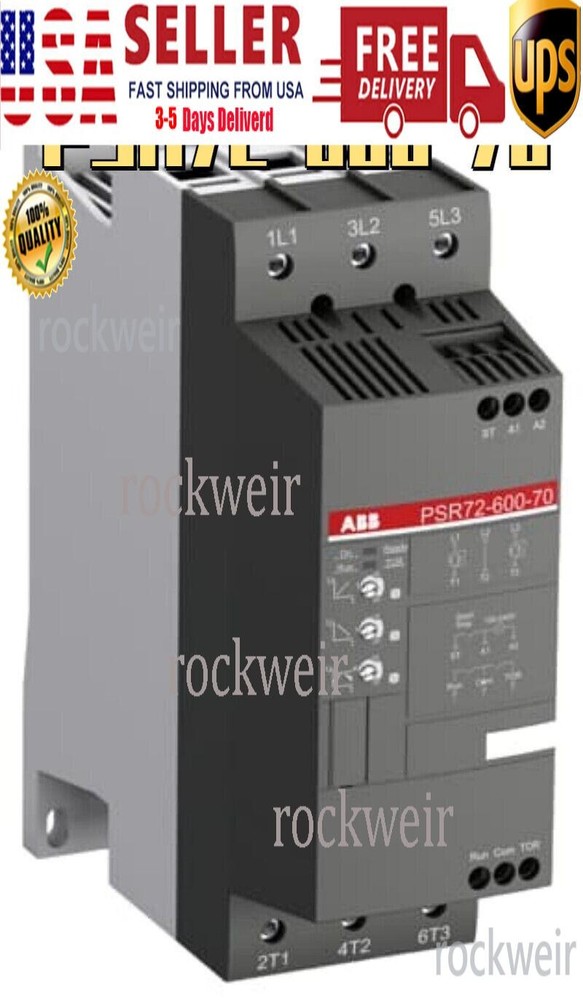1pc ABB PSR72-600-70 Soft Starter 72A