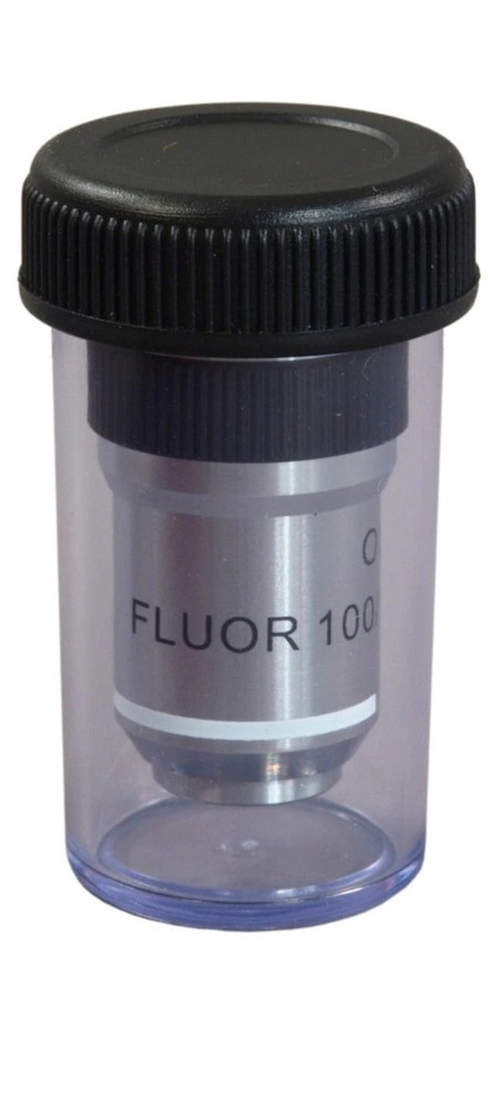 100X Fluor Objective (o,s) for EPI-Fluorescent Microscope