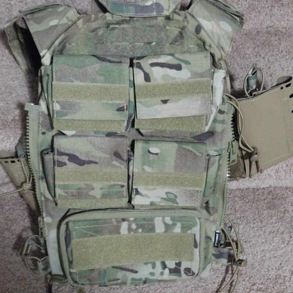 shellback plate carrier (no cummberbund)